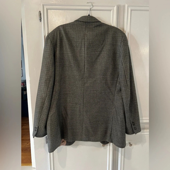 Ralph Ralph Lauren Houndstooth Blazer 44T - Picture 5 of 5